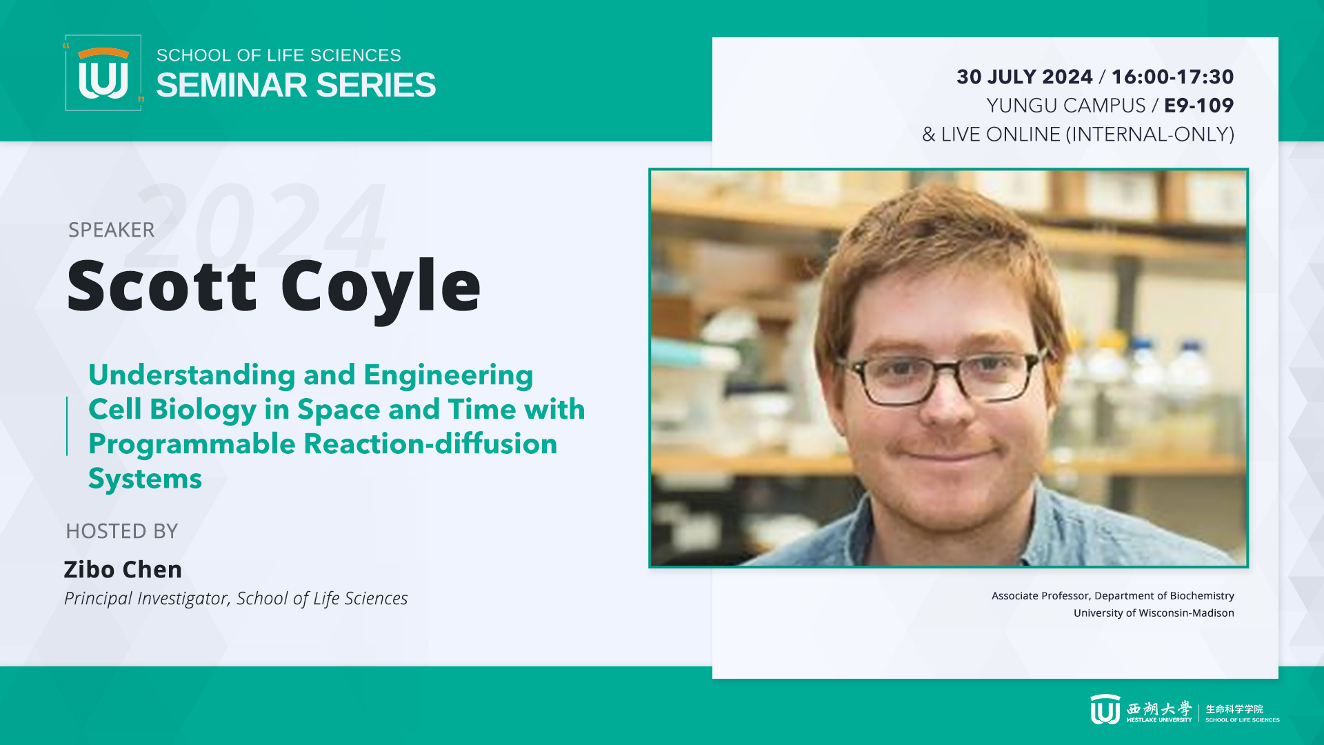 [SLS Seminar Series] Scott Coyle - Understanding and Engineering Cell ...