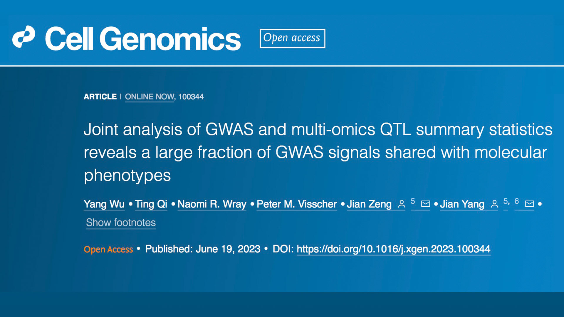Searching for disease genes with OPERA | School of Life Sciences